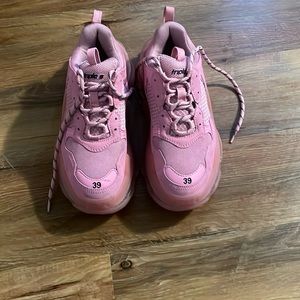 Balenciaga Triple S pink sneakers